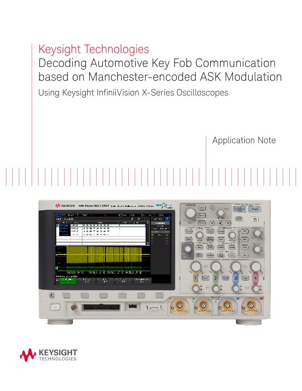Decoding Automotive Key Fob Communication based on ASK Modulation PDF